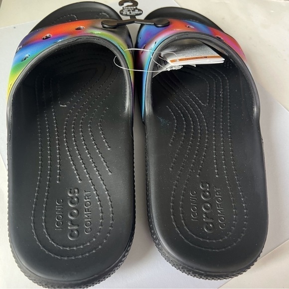 Tye Dye Crocs Side Sandals - Picture 3 of 7